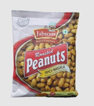 Jabsons Spicy Masala Roasted Peanuts, 140G